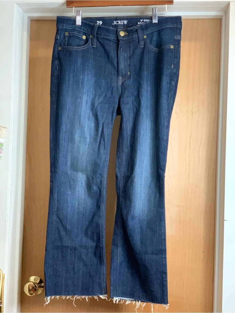 J. Crew Denim 9” Demi Boot Crop Jeans -Size-29 Modern Classic